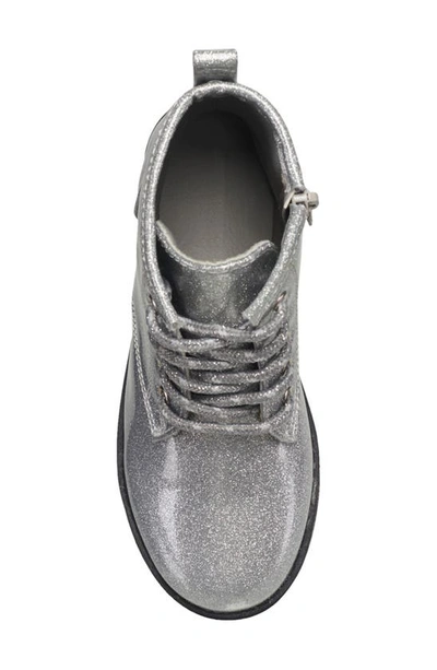 Shop Lucky Brand Kids' Shimmer Boot In Silver