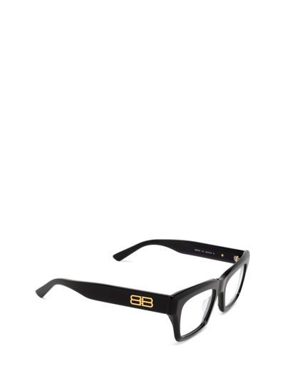 Shop Balenciaga Bb0240o Black Glasses
