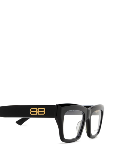Shop Balenciaga Bb0240o Black Glasses