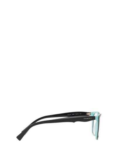 Shop Tiffany &amp; Co. Tf2175 Black On Tiffany Blue Glasses