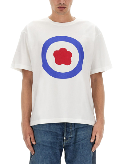 Shop Kenzo Target Oversize T-shirt In White