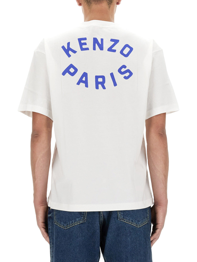 Shop Kenzo Target Oversize T-shirt In White