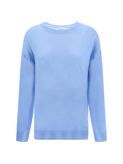 Shop P.a.r.o.s.h Linfa Sweater In Azzurro Polvere