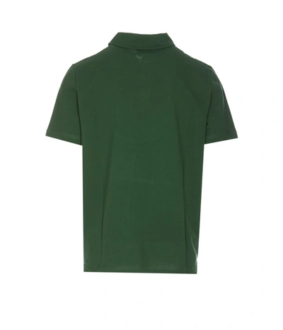 Shop Apc A.p.c. T-shirts And Polos In Green