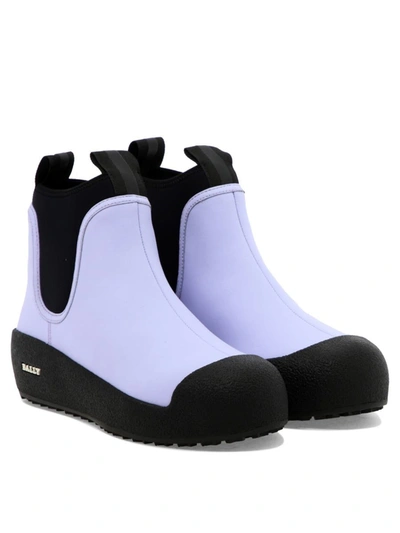 Shop Bally "gadey" Ankle Boots In Purple