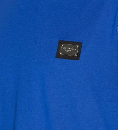Shop Dolce & Gabbana T-shirts And Polos In Blue