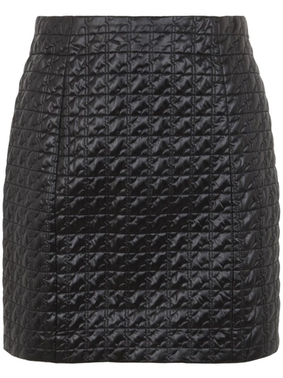 Shop Patou Mini Skirt Clothing In Black