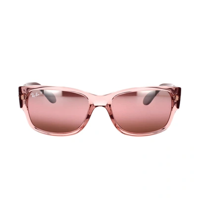 Shop Ray Ban Ray-ban Sunglasses In Pink