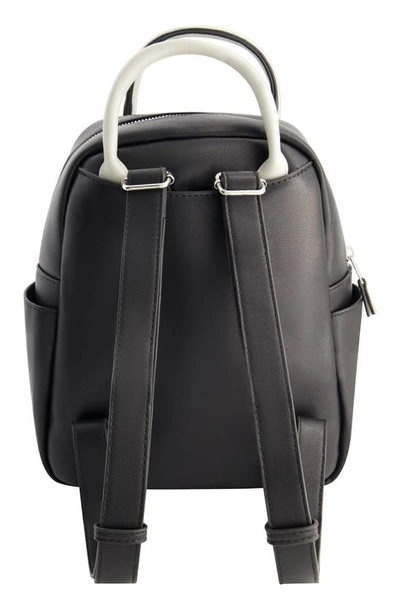 Shop True Religion Brand Jeans Studded Horseshoe Backpack In Black