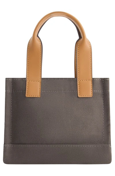 Shop True Religion Brand Jeans Twill Mini Tote Bag In Grey