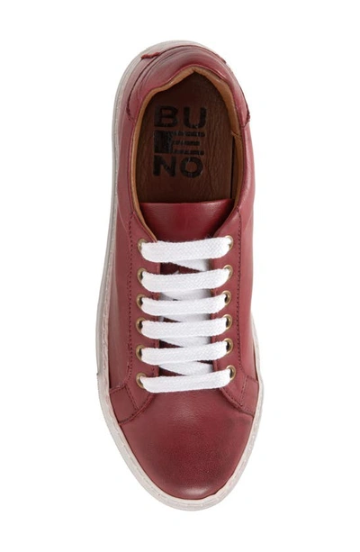 Shop Bueno Reece Low Top Sneaker In Plum