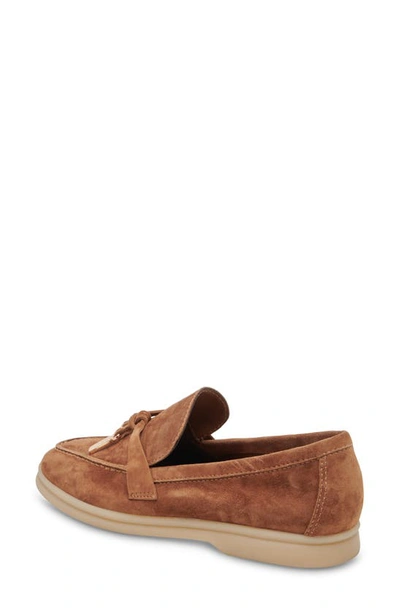 Shop Dolce Vita Lonzo Loafer In Brown Suede
