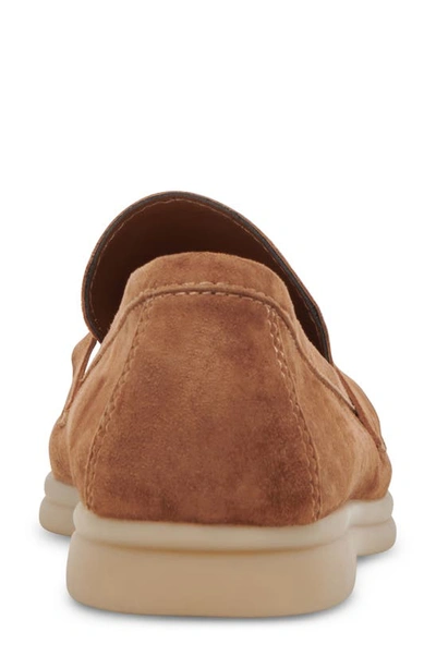 Shop Dolce Vita Lonzo Loafer In Brown Suede