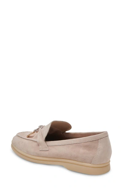 Shop Dolce Vita Lonzo Loafer In Taupe Suede