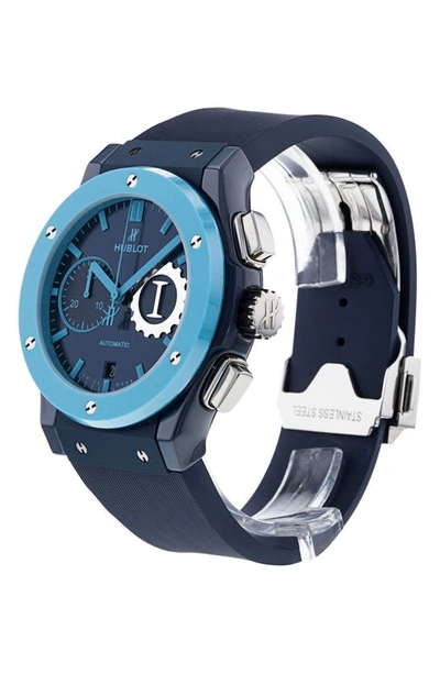 WATCHFINDER & CO. WATCHFINDER & CO. HUBLOT PREOWNED 2020 CLASSIC FUSION CHRONOGRAPH RUBBER STRAP WATCH, 45M 