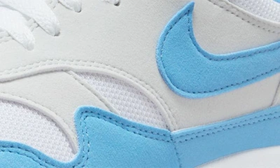 Shop Nike Air Max 1 Sneaker In White/ Blue/ Photon Dust