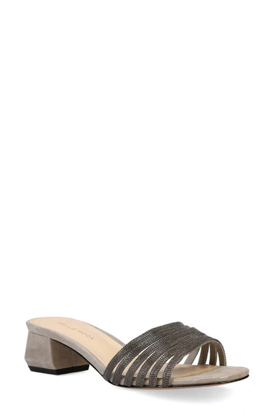 Shop Pelle Moda Imery Sandal In Pewter