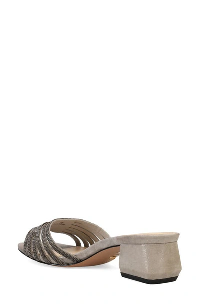 Shop Pelle Moda Imery Sandal In Pewter