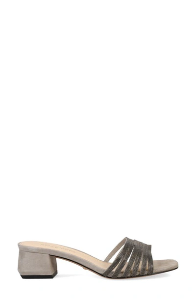 Shop Pelle Moda Imery Sandal In Pewter