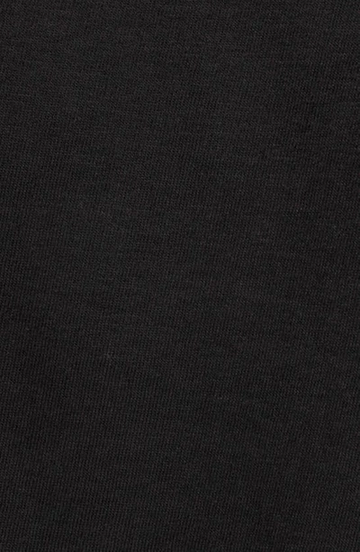 Shop Isabel Marant Sebani Gathered Shoulder Cotton T-shirt In Black
