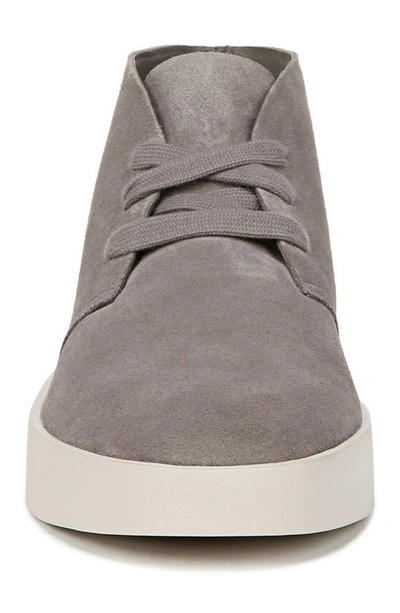 Shop Vince Pietmont High Top Sneaker In Smoke Grey