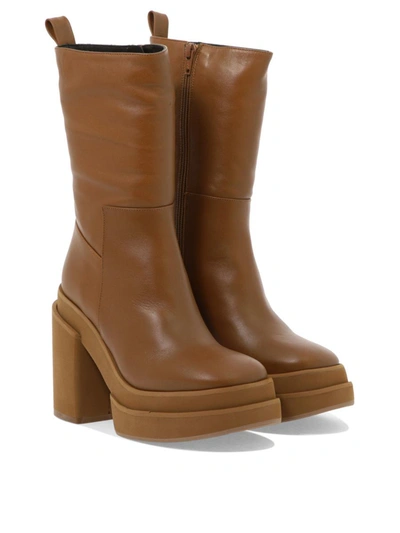 Shop Paloma Barceló "melissa" Boots In Brown