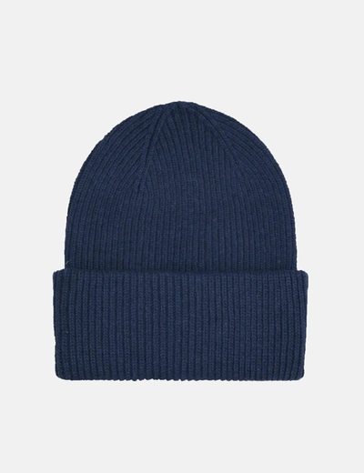 Shop Colorful Standard Merino Wool Hat In Blue