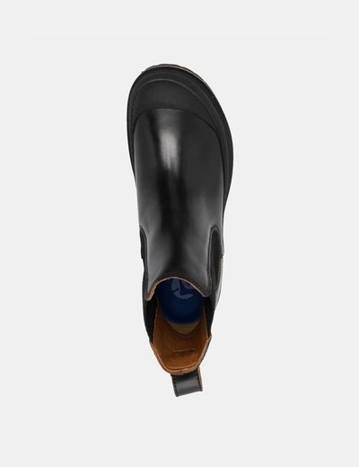 Shop Birkenstock Prescott Leather Slip-on (regular) In Black