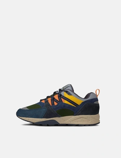 Shop Karhu Fusion 2.0 Trainers In Navy Blue