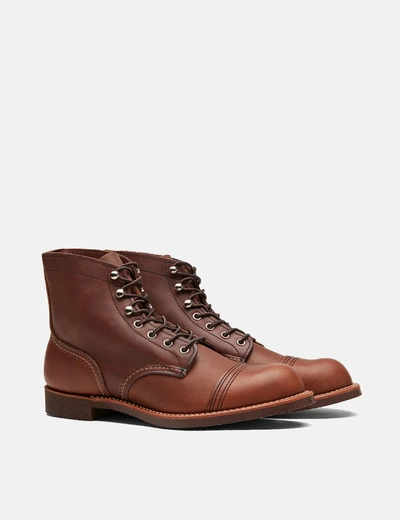 Shop Red Wing 6" Iron Ranger Boot (8111) In Brown