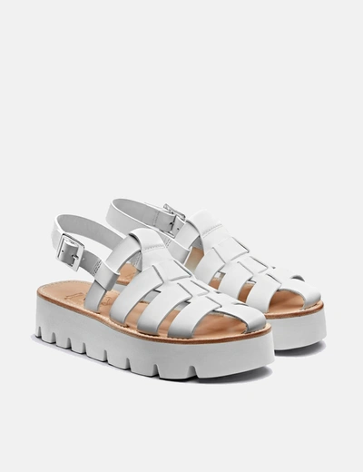 Shop Grenson Marilyn Sandal In White