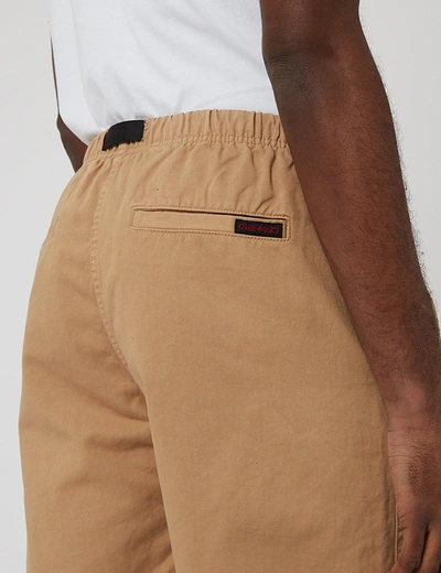 Shop Gramicci G-shorts (cotton Twill) In Khaki
