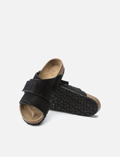 Shop Birkenstock Kyoto Padded Sandal (leather) In Black