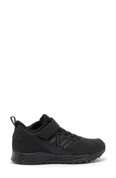 Shop New Balance Kids' 650 Sneaker In Black/ Black