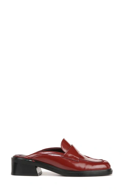 Shop Sarto By Franco Sarto Georgie Square Toe Mule In Claret