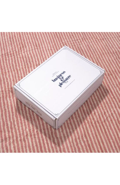 Business & Pleasure The Beach Towel In Laurens Pink Stripe