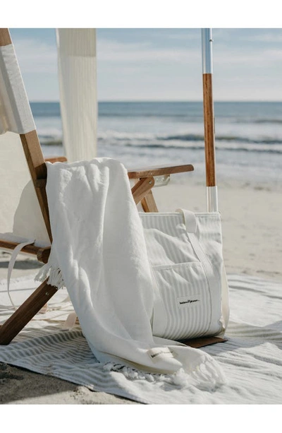 Shop Business & Pleasure Co. The Beach Towel In Antique White
