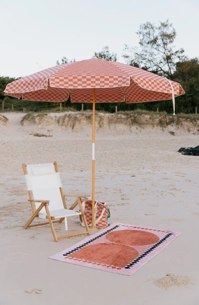 Shop Business & Pleasure Co. The Beach Towel In Pink Diamond