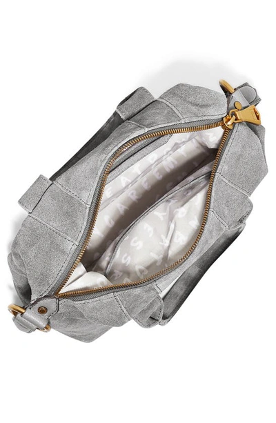 Aimee Kestenberg Mini Hudson Leather Satchel In Cool Grey