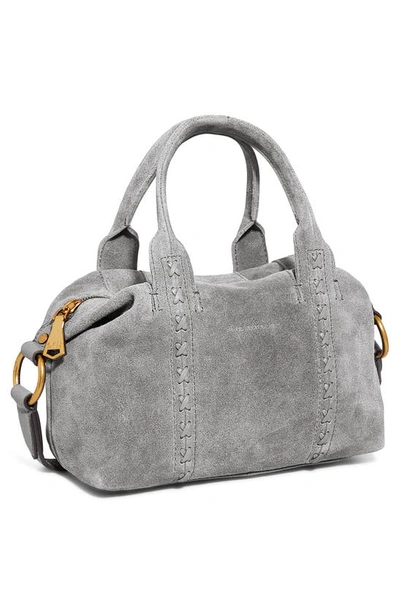 Aimee Kestenberg Mini Hudson Leather Satchel In Cool Grey