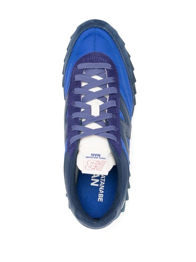 Shop Junya Watanabe X Comme Des Garçons New Balance Sneakers Shoes In Blue