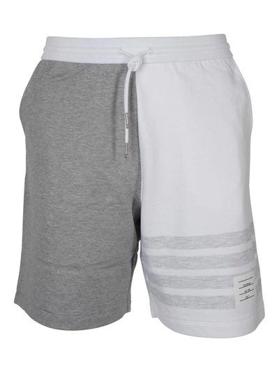 Shop Thom Browne Sports Shorts Clothing In Multicolour