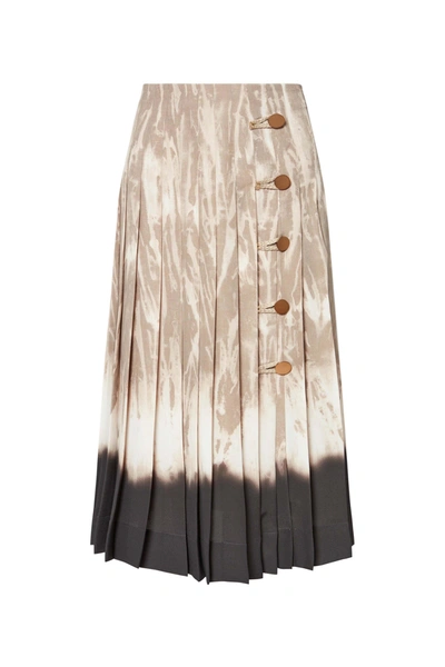 Shop Altuzarra 'tullius' Skirt In Balsam Shibori