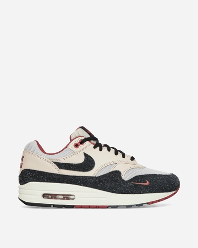 Shop Nike Air Max 1 Sneakers Vast Grey / Pearl White In Multicolor
