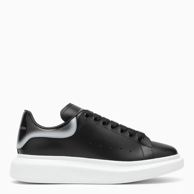 Shop Alexander Mcqueen | Black/silver Oversize Sneaker