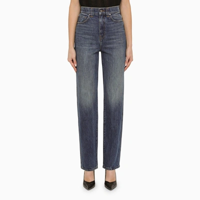 Shop Khaite | Regular Blue Denim Jeans