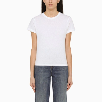 Shop Khaite | White Cotton T-shirt