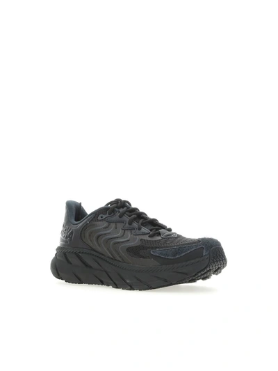 Shop Hoka Sneakers In Black / Asphalt