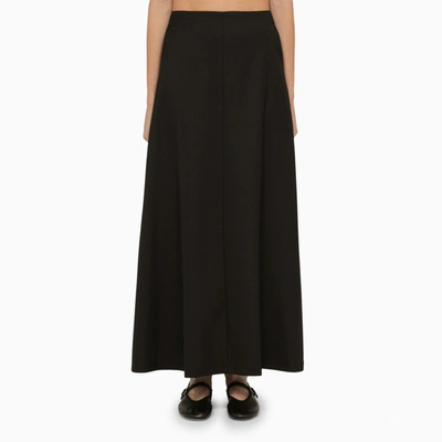 Shop By Malene Birger Isoldas Black Long Skirt