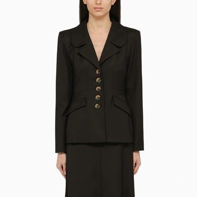 Shop By Malene Birger Black Single-breasted Jacket